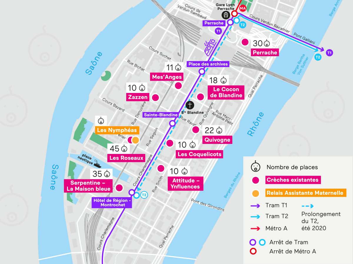Cartographie - L'offre d'accueil de jeunes enfants