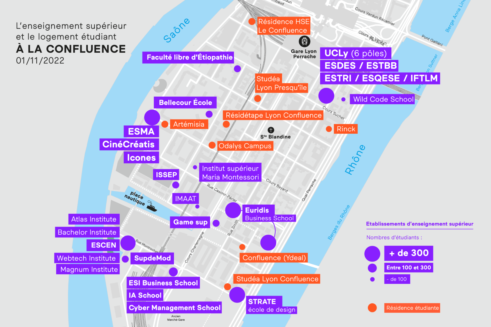 La Confluence vue par ses étudiants | Lyon Confluence