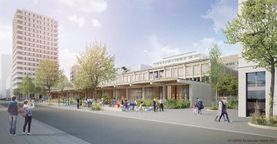 Nouveau groupe scolaire côté Rhône