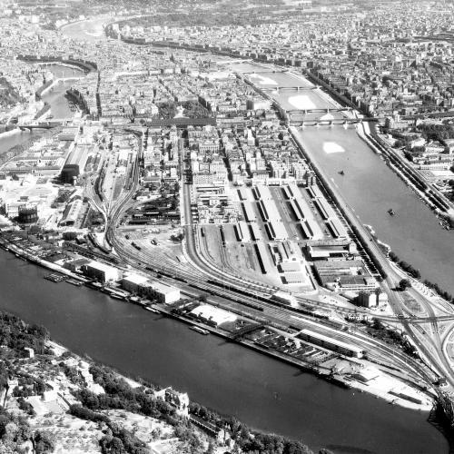 Lyon Confluence dans les années 1960s